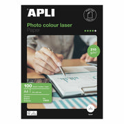 Glossy Photo Paper Apli Laser 100 Sheets Double-sided A4 160 g/m2