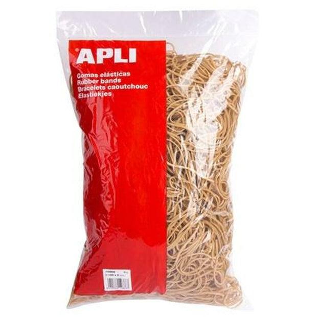 Elastic bands Apli 1 kg 120 x 2 mm