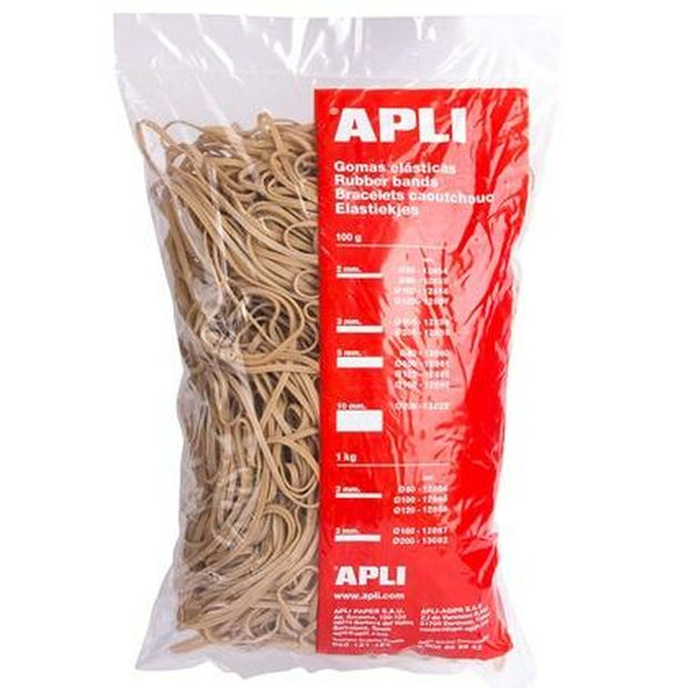 Elastic bands Apli 1 kg 160 x 3 mm