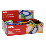 Keychain Apli Plastic Multicolour Label 100 Units