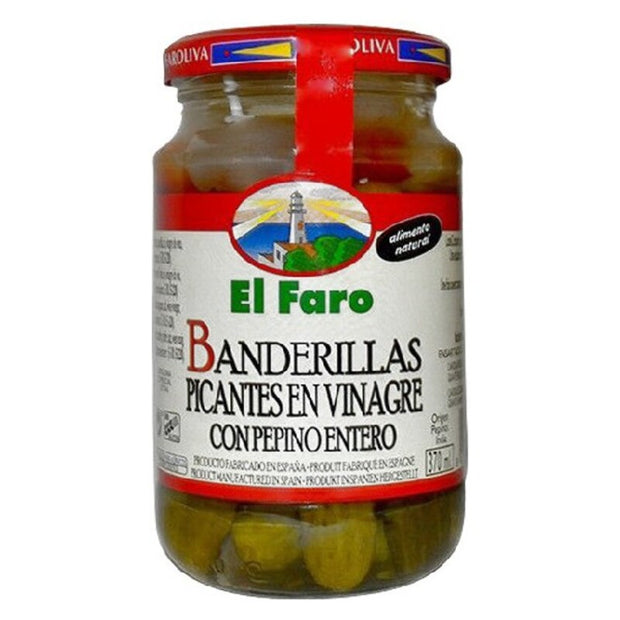 Essiggurken El Faro Banderillas (370 ml)