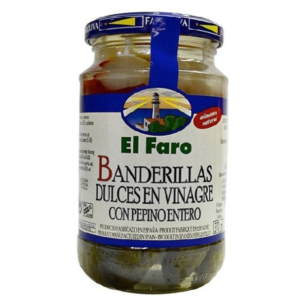 Essiggurken El Faro Banderillas (370 ml)