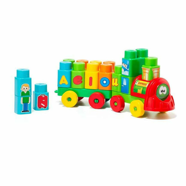 Lorry with Building Blocks Moltó Aeiou Express (28 pcs)