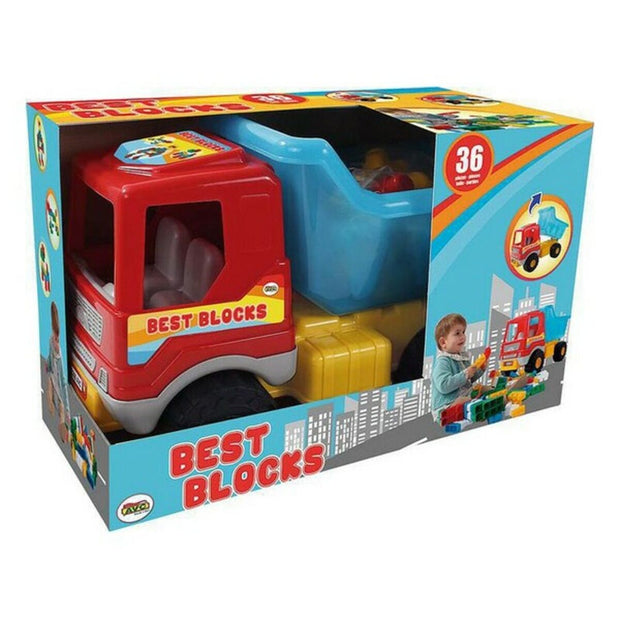 Tipper Truck Multicolour (36 Pcs)