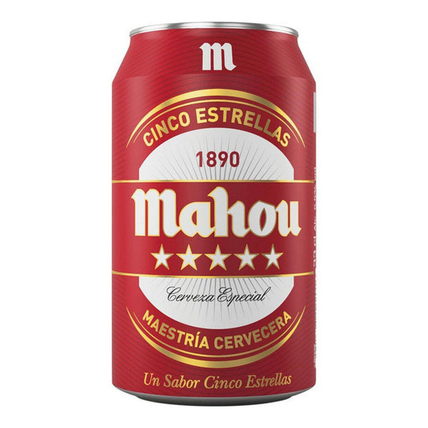 Bier Mahou 5 Estrellas (33 cl)