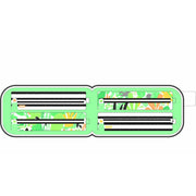 Pencil Case Milan Hide & Seelk 31 Pieces Green (22,5 x 11,5 x 11 cm)