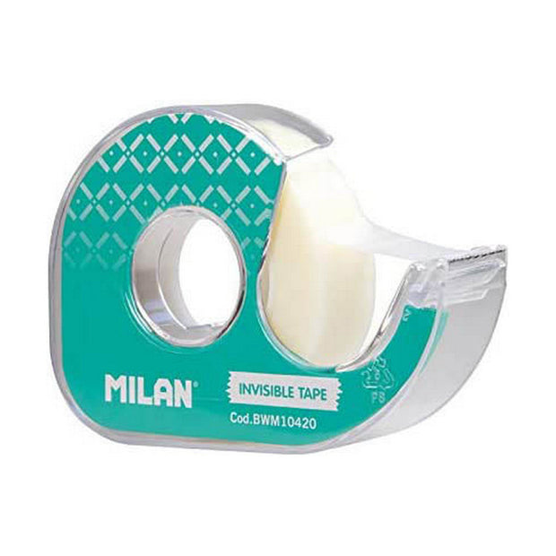 Adhesive Tape Milan Transparent 33 m Green PVC