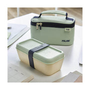 Rechteckige Lunchbox mit Deckel Milan 750 ml