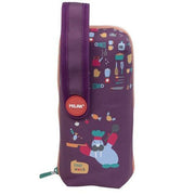 Pencil Case Milan Super Chefs 31 Pieces Purple (22,5 x 11,5 x 11 cm)