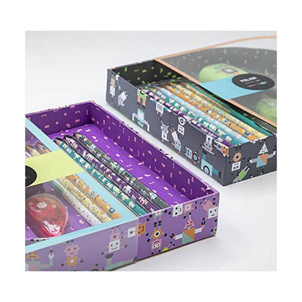 Stationery Set Milan 11 Pieces Green