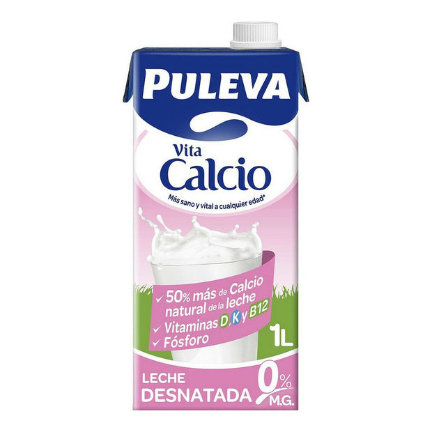 Entrahmte Milch Puleva Kalzium (1 L)