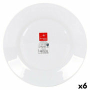 Flad plade Bormioli (ø 25 cm) (Pack 6 uds)