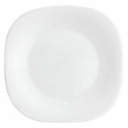 Flad plade Bormioli Weiß Ø 20 cm (Pack 6 uds)