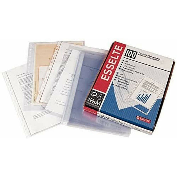 Covers Esselte Transparent A4 100 Units