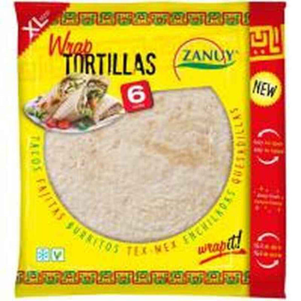 Weizen-Tortillas XL Zanuy (groß) (375 g)