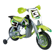 Motorcycle Feber Rider Cross 6 V Electric Green (82 X 57 x 119 cm)