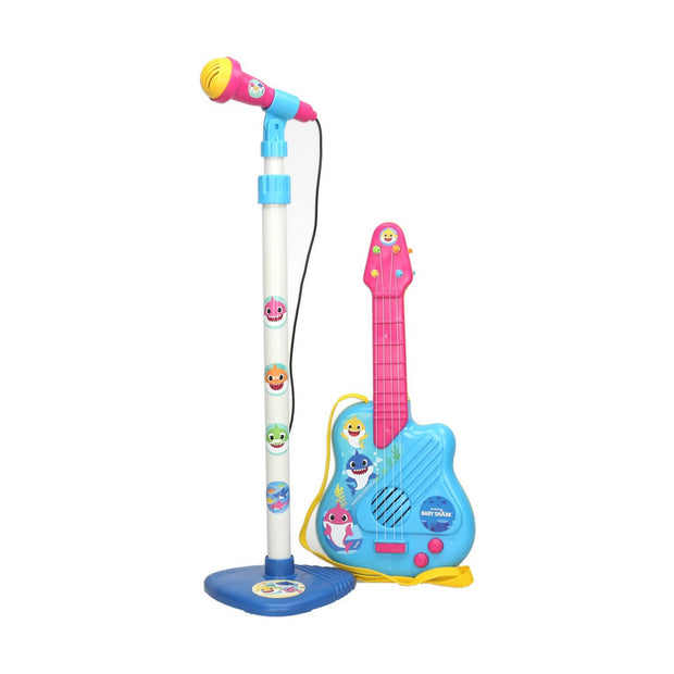 Baby Guitar Reig Baby Shark Microphone Blue