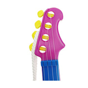 Baby Guitar Reig Party Purple Blue 4 Cords Electric