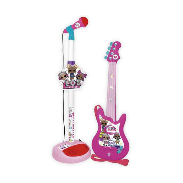 Baby Guitar Reig Lol Surprise Microphone Pink