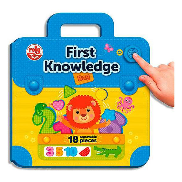 Educational Game Reig Bag Numbers 18 Pieces Alphabet