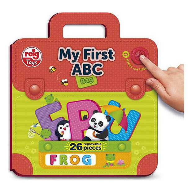 Educational Game Reig Bag Numbers 18 Pieces Alphabet