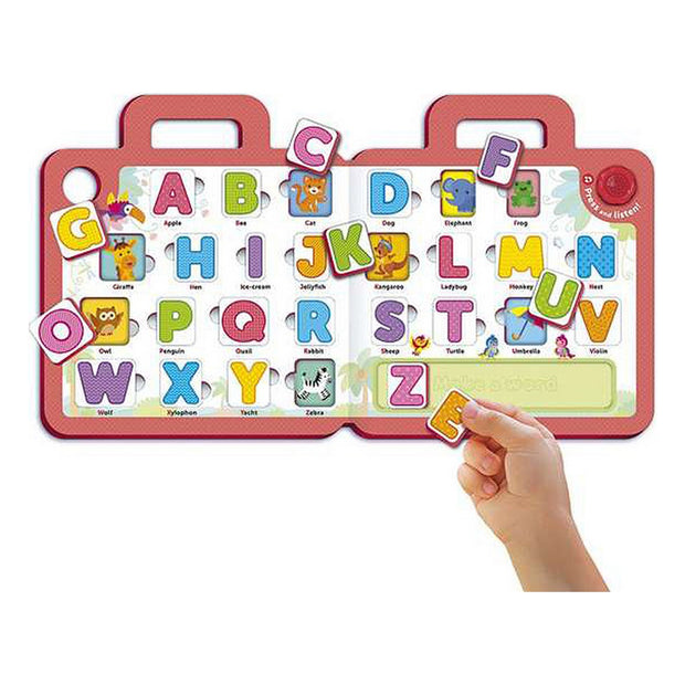 Educational Game Reig Bag Numbers 18 Pieces Alphabet