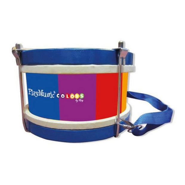 Drum Reig Wood Multicolour