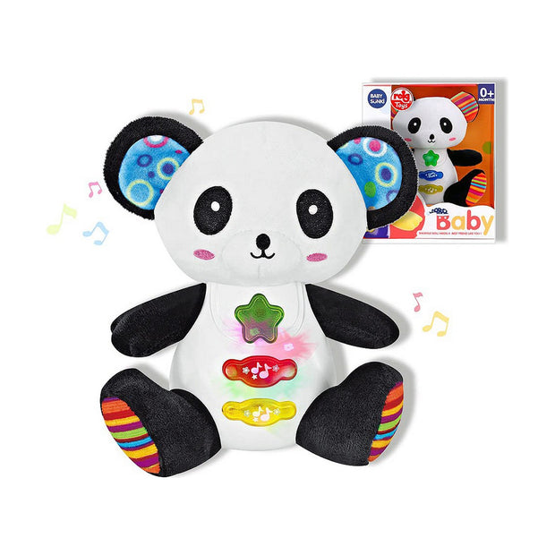 Musical Plush Toy Reig 15 cm Panda bear