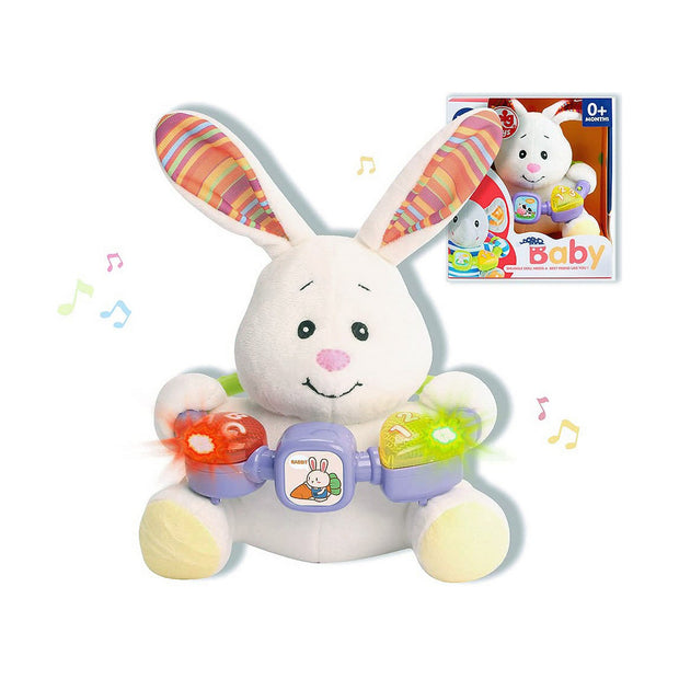 Musical Plush Toy Reig 20 cm Rabbit