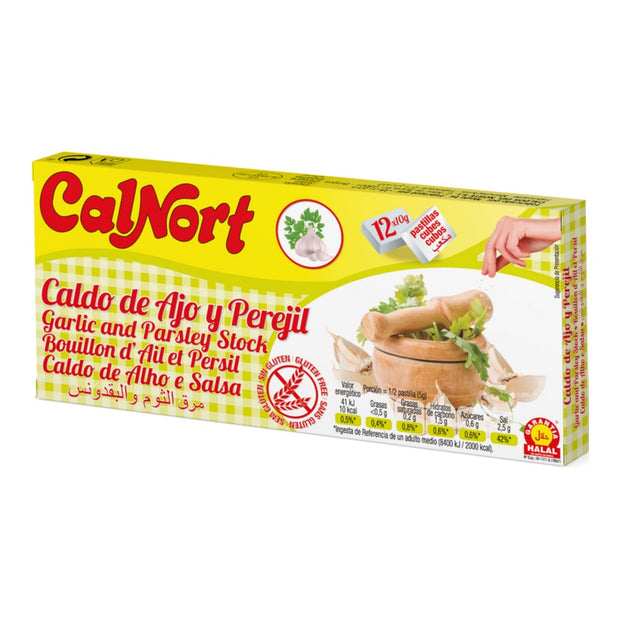 Brühe Calnort Ajo Petersilie Pille (12 x 10 g)