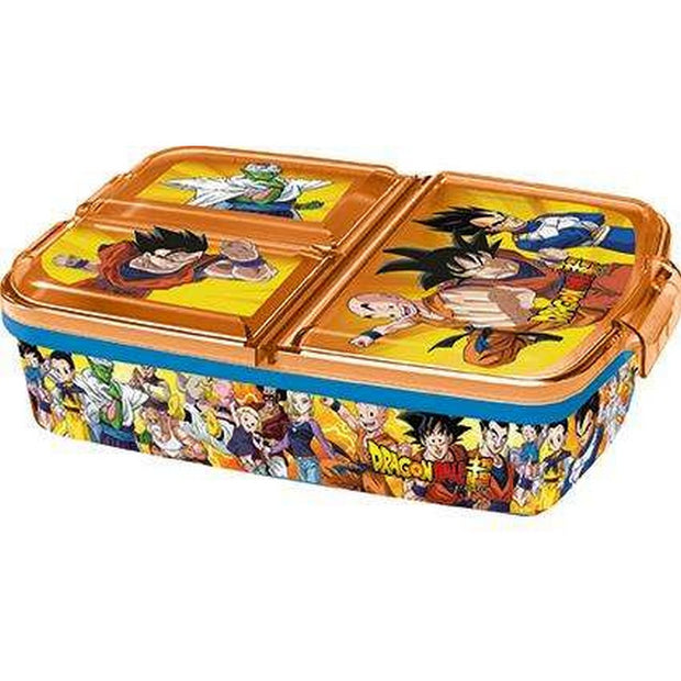 Brotdose mit Besteckfach Stor Dragon Ball (6,7 x 16,5 x 19,5 cm)