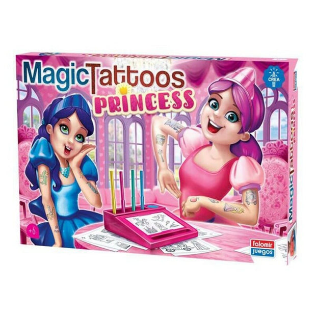 Educational Game Falomir Tattoos Princess