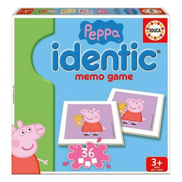 Card Game Peppa Pig Identic Memo Game Educa 16227