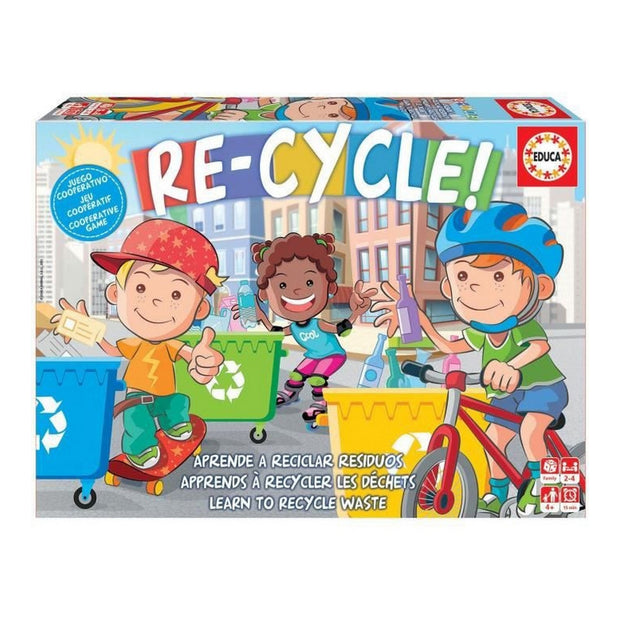 Educational Game Educa Re-cycle ES-EN-FR