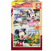 Puzzle Educa  Mickey & Friends (2 x 25 Pieces)