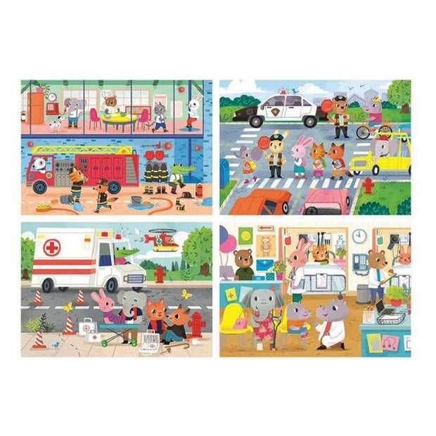 Puzzle Educa 20-40-60-80 animals (48 pcs)