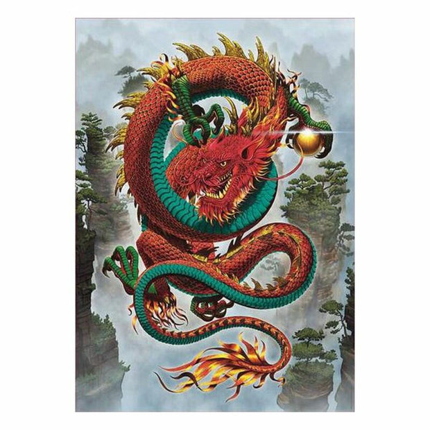 Puzzle The Dragon Of Good Fortune Vincent Hie Educa 19003 (500 pcs)