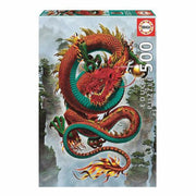 Puzzle The Dragon Of Good Fortune Vincent Hie Educa 19003 (500 pcs)