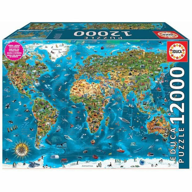 Puzzle Educa Wonders of the World (12000 Pieces)