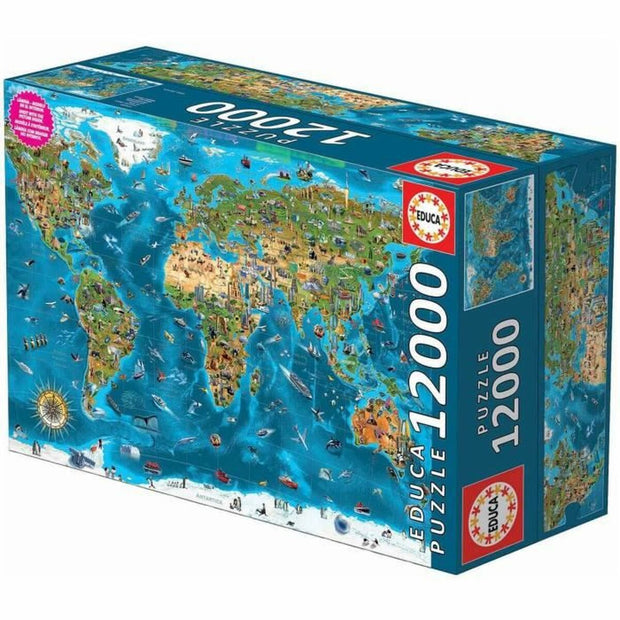Puzzle Educa Wonders of the World (12000 Pieces)