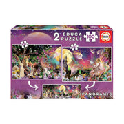 Puzzle Educa (2 x 100 pcs) Fairies and elves