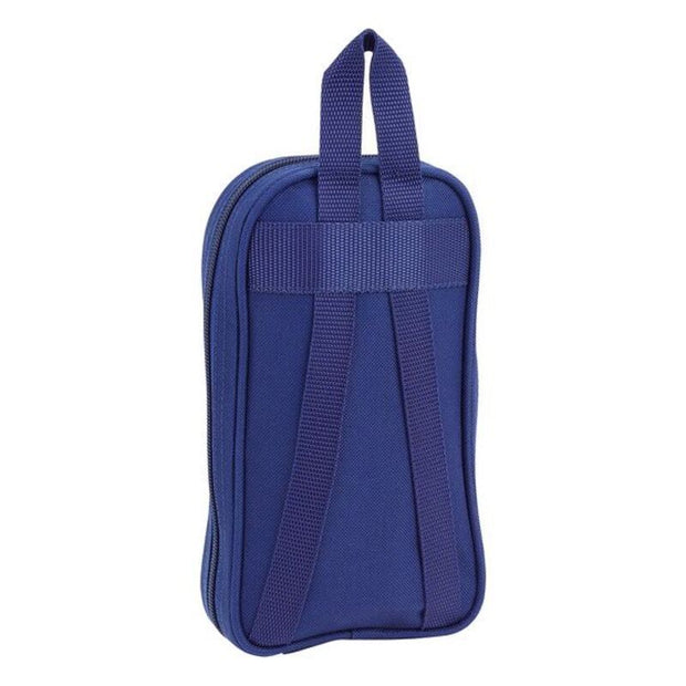 Backpack Pencil Case F.C. Barcelona Blue (33 Pieces)