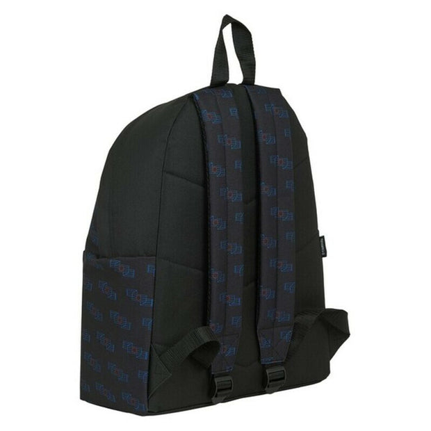 School Bag F.C. Barcelona Black