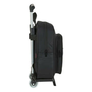 School Rucksack with Wheels 705 F.C. Barcelona Black