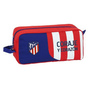 Schuhtasche für die Reise Atlético Madrid Blau Rot Weiß (34 x 15 x 18 cm)