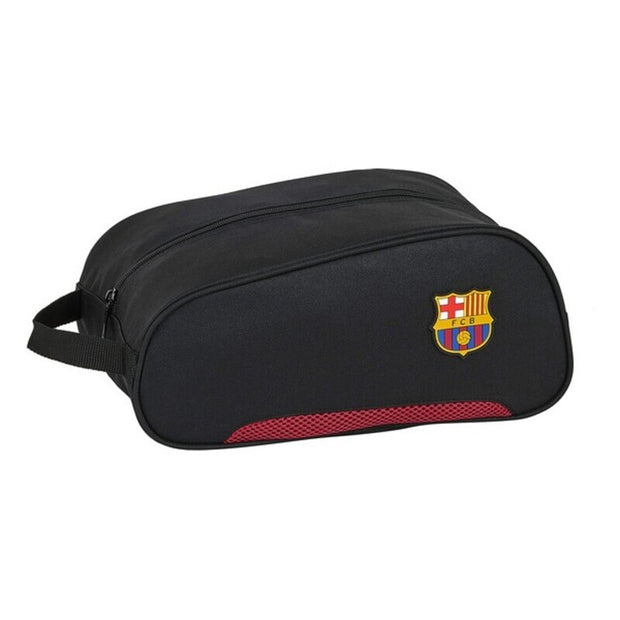 Schuhtasche für die Reise F.C. Barcelona Schwarz (34 x 15 x 18 cm)