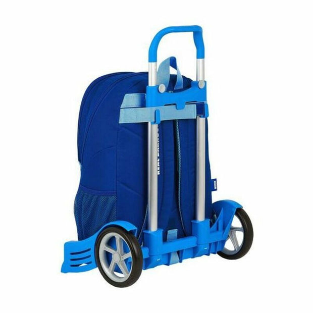 School Rucksack with Wheels Evolution Real Zaragoza