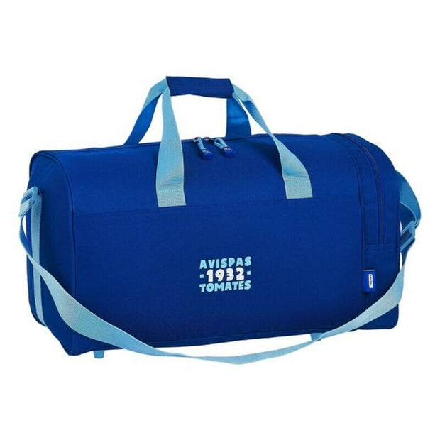 Sporttasche Real Zaragoza Blau Hellblau (47 x 26 x 27 cm)