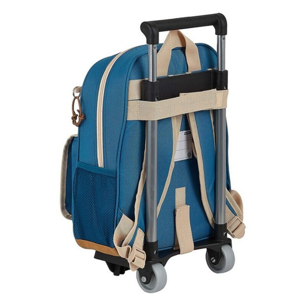 School Rucksack with Wheels 705 National Geographic Explorer (28 x 10 x 67 cm)