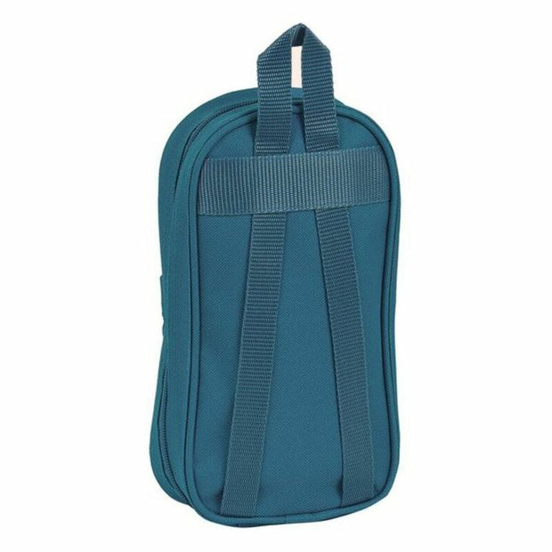 Backpack Pencil Case BlackFit8 Egeo Blue (33 Pieces)